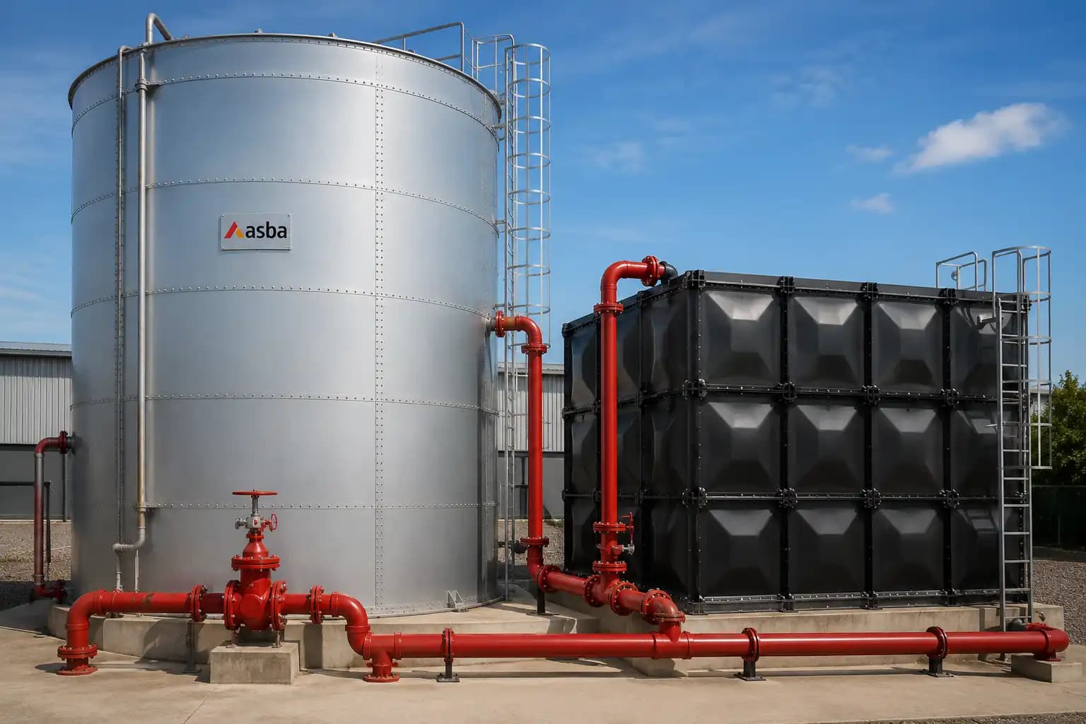 Reservas de agua para incendios